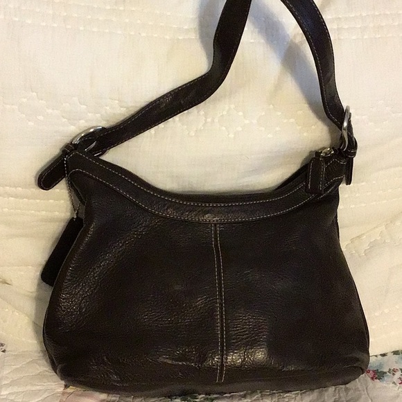 Two Charter Club Leather Handbags EUC - Picture 8 of 16